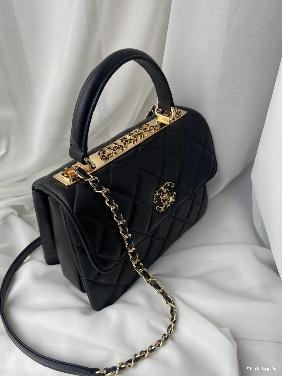 First Bag Ru CC CHANEL trendy -25CM 0810